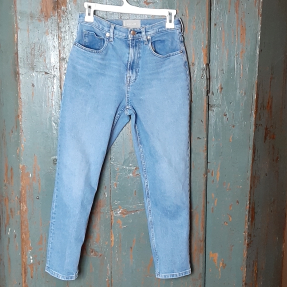 Everlane Cheeky Straight High Waisted Jeans